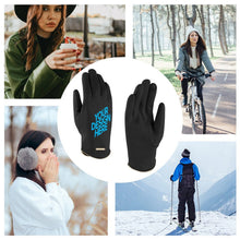 Lade das Bild in den Galerie-Viewer, Personalisierte Wildleder Damenhandschuhe mit Foto Muster Text selbst gestalten und bedrucken