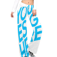 Lade das Bild in den Galerie-Viewer, Einzelbilddruck Damen / Frauen Yoga Hose Gerade geschnittene Yogahose zum Schnüren XP mit Fotos Muster Text Logo selbst gestalten und bedrucken
