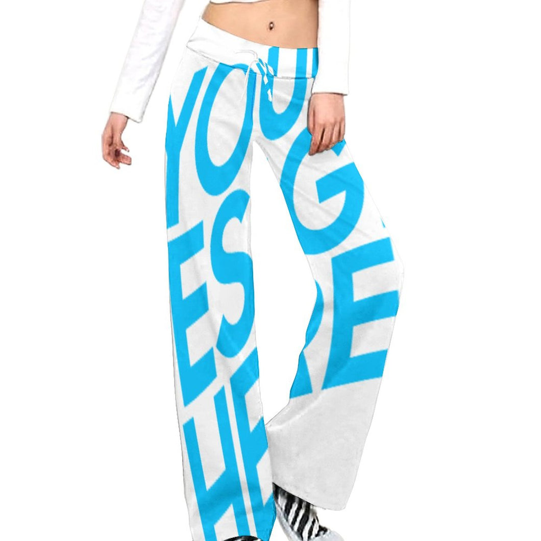 Einzelbilddruck Damen / Frauen Yoga Hose Gerade geschnittene Yogahose zum Schnüren XP mit Fotos Muster Text Logo selbst gestalten und bedrucken