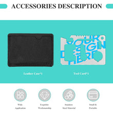 Lade das Bild in den Galerie-Viewer, Multifunktionswerkzeugkarte / Multifunktionswerkzeug Karte / Multi-Funktions-Karte / Multifunktionskarte mit Foto selbst gestalten und bedrucken