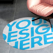 Lade das Bild in den Galerie-Viewer, Bodenmatte / Teppich ( Runde Form ) aus Korallensamt mit Foto selbst gestalten und bedrucken