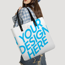 Lade das Bild in den Galerie-Viewer, Damen Leder Handtasche Shopper mit Foto Design Motiv Text selbst gestalten und bedrucken