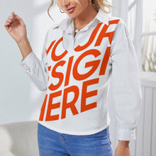 Lade das Bild in den Galerie-Viewer, Multi-Image-Druck Strickweste Pullunder ärmellos Damen MY05 mit Fotos Muster Text Logo selbst gestalten und bedrucken