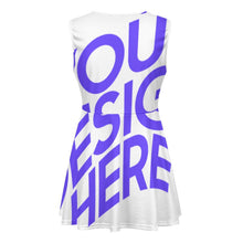 Lade das Bild in den Galerie-Viewer, Einzelbild-Design Cheerleader Kleid Kostüm Uniform Damen mit Ihrem Design Motiv Text und Foto selbst gestalten und bedrucken