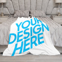 Lade das Bild in den Galerie-Viewer, Personalisierte Fotodecke Collage Wohndecke Tagesdecke Kuscheldecke mit mehreren fotos Handwerk selbst gestalten und bedrucken