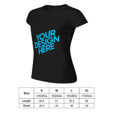 Lade das Bild in den Galerie-Viewer, Yama Einseitiger Druck Kurzarm-T-Shirts TSHIRT für Frauen selbst gestalten und bedrucken
