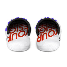 Lade das Bild in den Galerie-Viewer, Warme Winter Hausschuhe Pantoffel Vollformatdruck für Damen Frauen mit Foto Muster Text selbst gestalten und bedrucken