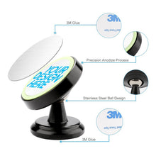 Lade das Bild in den Galerie-Viewer, Auto Magnet Handyhalterung Universal Handy Autohalterung Halter für die Auto Lüftung mit Foto Text selbst gestalten und bedrucken