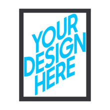 Lade das Bild in den Galerie-Viewer, Haus schwarze Holzrahmenmalerei Holzrahmen Bild Typ A selbst gestalten und bedrucken