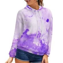 Lade das Bild in den Galerie-Viewer, Damen Kapuzensweatshirt Kapuzenpullover mit Foto Text selbst gestalten und bedrucken