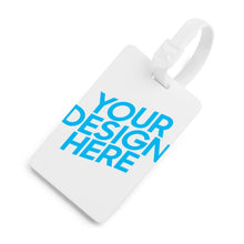 Lade das Bild in den Galerie-Viewer, Gepäckanhänger Kofferanhänger mit Foto Text selbst gestalten und bedrucken