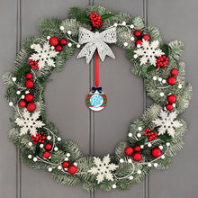 Lade das Bild in den Galerie-Viewer, Legierung Metall Weihnachtsanhänger mit Fotos Muster Text Logo selbst gestalten und bedrucken