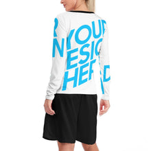 Lade das Bild in den Galerie-Viewer, Nursing Tops Still-T-Shirt Langarmshirt SY011 - Damen / Frauen - selbst gestalten und bedrucken