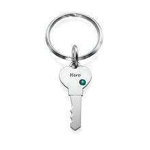 Lade das Bild in den Galerie-Viewer, Paar Schlüsselanhänger aus Kupfer K0001 mit Namen Gravur selbst gestalten