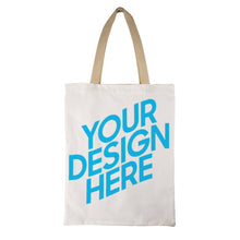 Lade das Bild in den Galerie-Viewer, 35*45cm Canvas Tote Bag Einkaufstasche Stoffbeutel mit beidseitigem Druck selbst gestalten und bedrucken