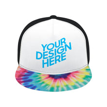 Lade das Bild in den Galerie-Viewer, Herren & Damen Snapback Cap Plain Gummi Baseballkappe mit einer Vielzahl von Farben selbst gestalten und bedrucken