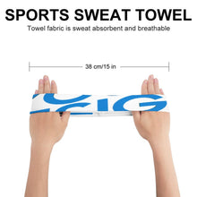 Lade das Bild in den Galerie-Viewer, Sport Stirnband Fitness-Stirnbänder Schweißband Anti Rutsch für Damen Frauen Herren Männer für Jogging, Laufen, Wandern, Fahrrad- und Motorrad Fahren mit Foto Muster Text selbst gestalten und bedrucken