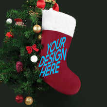 Lade das Bild in den Galerie-Viewer, Weihnachtsstrumpf Weihnachtssocke selbst gestalten und bedrucken