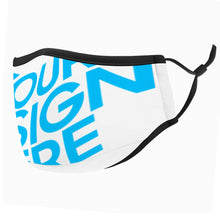 Lade das Bild in den Galerie-Viewer, Atmungsaktive Mund-Nasen-Maske KZ12 Gesichtsmaske waschbar selbst gestalten