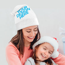 Lade das Bild in den Galerie-Viewer, Weihnachtsmütze Weihnachtshüte für Erwachsene selbst gestalten und bedrucken