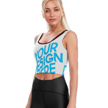 Lade das Bild in den Galerie-Viewer, Sport Yoga Top Damen / Frauen YJ023 selbst gestalten und bedrucken