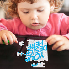 Lade das Bild in den Galerie-Viewer, Fotopuzzle Holz Puzzle Spielzeug mit flachem Box - vertikale Version - selbst gestalten und bedrucken