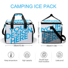 Lade das Bild in den Galerie-Viewer, Camping Kühltasche A019 / Einkaufstasche / Thermotasche mit Foto selbst gestalten und bedrucken