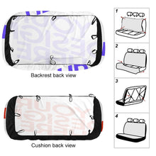 Lade das Bild in den Galerie-Viewer, Auto Rücksitzbezug Autositzbezug mit Foto Design Motiv Text selbst gestalten und bedrucken