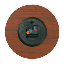 Lade das Bild in den Galerie-Viewer, Schwarze/blaue Aufnehmen Schallplatte Holz Wanduhr selbst gestalten und bedrucken