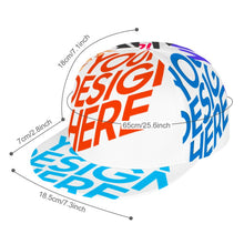 Lade das Bild in den Galerie-Viewer, Multi-Image-Druck Baseball Cap mit Fotos Muster Text Logo selbst gestalten und bedrucken