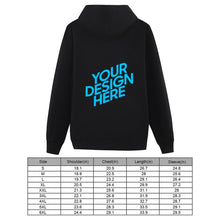 Lade das Bild in den Galerie-Viewer, Herren Kapuzenpullover ohne Tasche Rückendruck selbst gestalten und bedrucken
