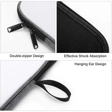 Lade das Bild in den Galerie-Viewer, Schneeflocke Laptop Tasche selbst gestalten und bedrucken