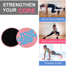 Lade das Bild in den Galerie-Viewer, Fitness Gleitscheiben / Sliders Gleitscheiben / Slidepad mit Foto selbst gestalten und bedrucken