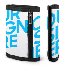 Lade das Bild in den Galerie-Viewer, Mini Geldbörse Portemonnaie Geldbeutel Portmonee Geldtasche Lang mit Foto Muster Text Logo selbst gestalten und bedrucken