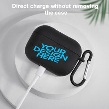 Lade das Bild in den Galerie-Viewer, Kopfhörergehäuse Schutzhülle für Bluetooth-Ohrhörer für AirPods 3 (schwarz / weiß) mit Logo Motiv oder Foto selbst gestalten und bedrucken