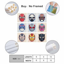 Lade das Bild in den Galerie-Viewer, Quadrat-Stil Multi-Image-Design Druck 9 Panel hängende Poster / Wandbilder 9-teilig / Leinwand Malerei mit Foto selbst gestalten und bedrucken