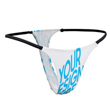 Lade das Bild in den Galerie-Viewer, String Tanga Unterhosen Unterwäsche mit Ihrem eigenen Design Logo oder Foto selbst gestalten und bedrucken
