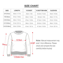Lade das Bild in den Galerie-Viewer, Mädchen MY03 Sweatshirt Pullover mit Rundhalsausschnitt mit Fotos Motiven selbst gestalten und bedrucken