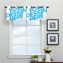 Lade das Bild in den Galerie-Viewer, Vorhang Volant Gardinenvolant (Druck von Zwei Teile sind gleich) mit Foto selbst gestalten und bedrucken