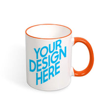 Lade das Bild in den Galerie-Viewer, Sonderangebot Farbbecher mit Mund und Griff aus Keramik selbst gestalten und bedrucken
