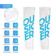 Lade das Bild in den Galerie-Viewer, Lycra Eis Ärmel / Lycra Ice Sleeves (Ein Paar) selbst gestalten und bedrucken