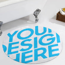 Lade das Bild in den Galerie-Viewer, Bodenmatte / Teppich ( Runde Form ) aus Korallensamt mit Foto selbst gestalten und bedrucken