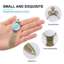 Lade das Bild in den Galerie-Viewer, Vintage Lesezeichen "Krone" aus Metall selbst gestalten und bedrucken