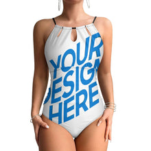 Lade das Bild in den Galerie-Viewer, 2025/ 2024 Damen / Frauen Einteiliger Badeanzug SDS2004 mit Foto selbst gestalten und bedrucken