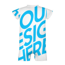 Lade das Bild in den Galerie-Viewer, Einzelbild-Design Sportswear Body Kurzarm für Baby und Neugeborene Jungen & Mädchen mit Foto Design Motiv Text selbst gestalten und bedrucken