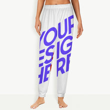 Lade das Bild in den Galerie-Viewer, Multi-Image-Design Damen / Frauen Schlafhose Pyjamahose EP in weicher Qualität mit Foto Design Motiv Text selbst gestalten und bedrucken