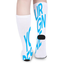 Lade das Bild in den Galerie-Viewer, Farbliche Strümpfe Socken Damen / Herren selbst gestalten und bedrucken