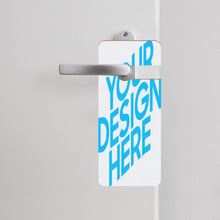 Lade das Bild in den Galerie-Viewer, Haustür hängendes Schild Andere personalisierte Tür Schild mit Foto Text selbst gestalten und bedrucken