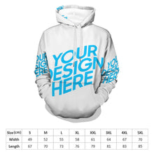 Lade das Bild in den Galerie-Viewer, Kapuzenpullover Herren / Männer Mehrere-Bilder-Zusammenfügung Voller Druck Spleiß selbst gestalten und bedrucken