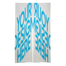 Lade das Bild in den Galerie-Viewer, Türvorhang Weiß 86x143cm selbst gestalten und bedrucken